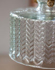 AXCIS,INC. | Glass Herringbone Shade