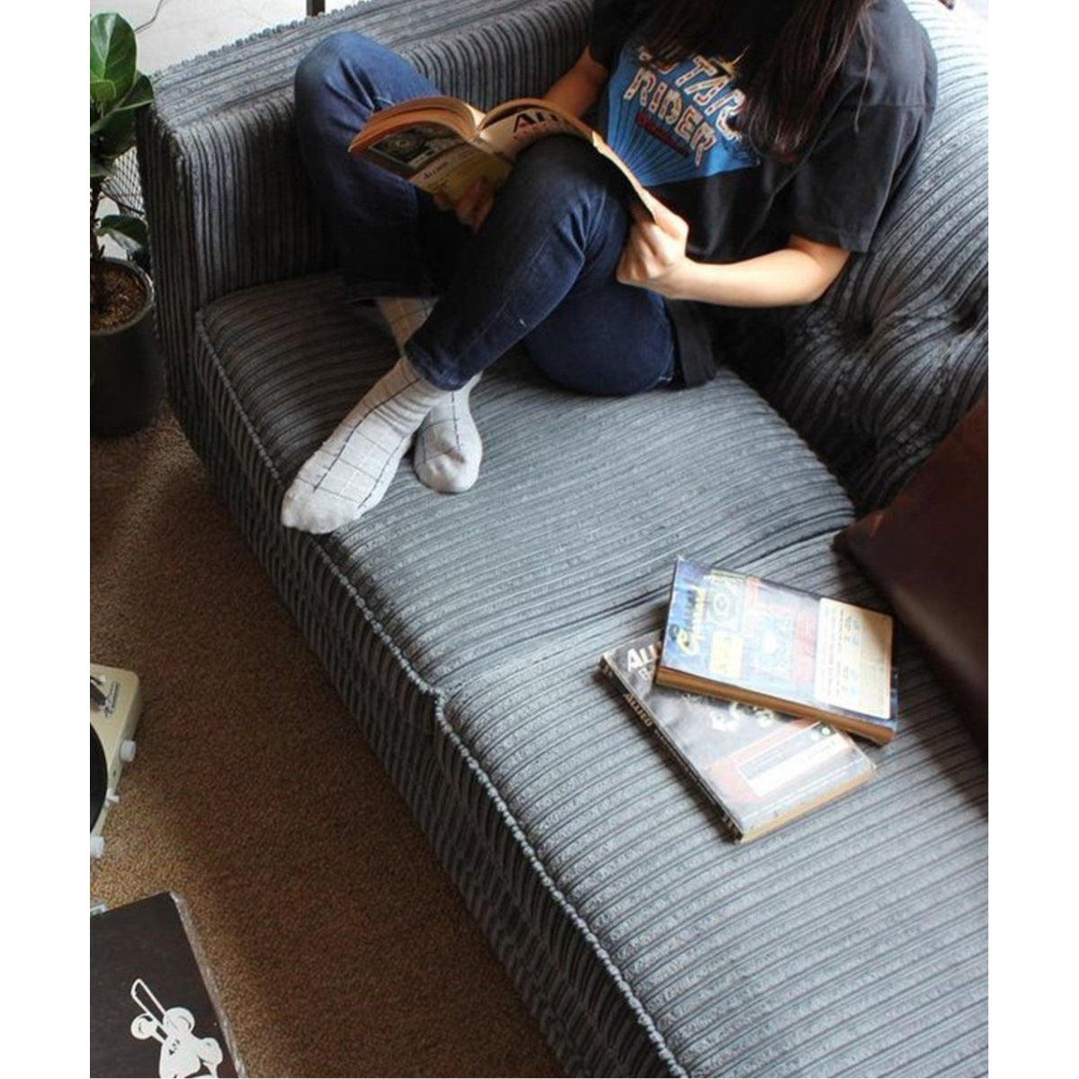 LAKEWOOD SOFA (BLUE GRAY / MUSTARD) – HOW Furniture