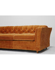 LAKEWOOD SOFA (BLUE GRAY / MUSTARD)