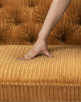 LAKEWOOD SOFA (BLUE GRAY / MUSTARD)
