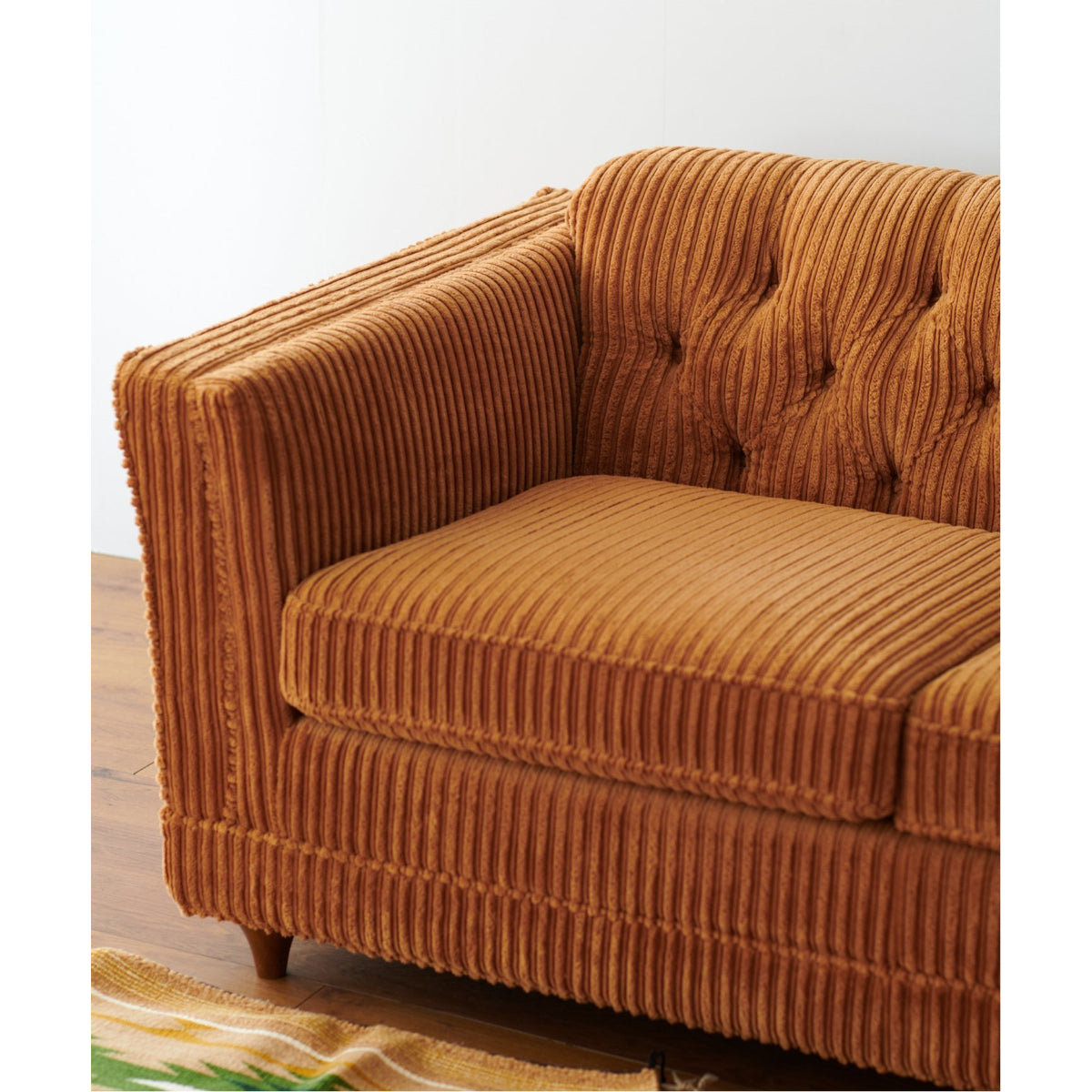 LAKEWOOD SOFA (BLUE GRAY / MUSTARD)
