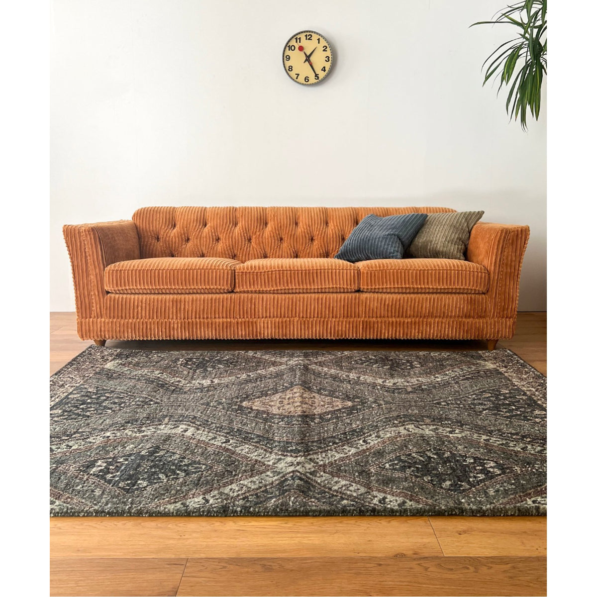 LAKEWOOD SOFA (BLUE GRAY / MUSTARD)