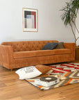 LAKEWOOD SOFA (BLUE GRAY / MUSTARD)