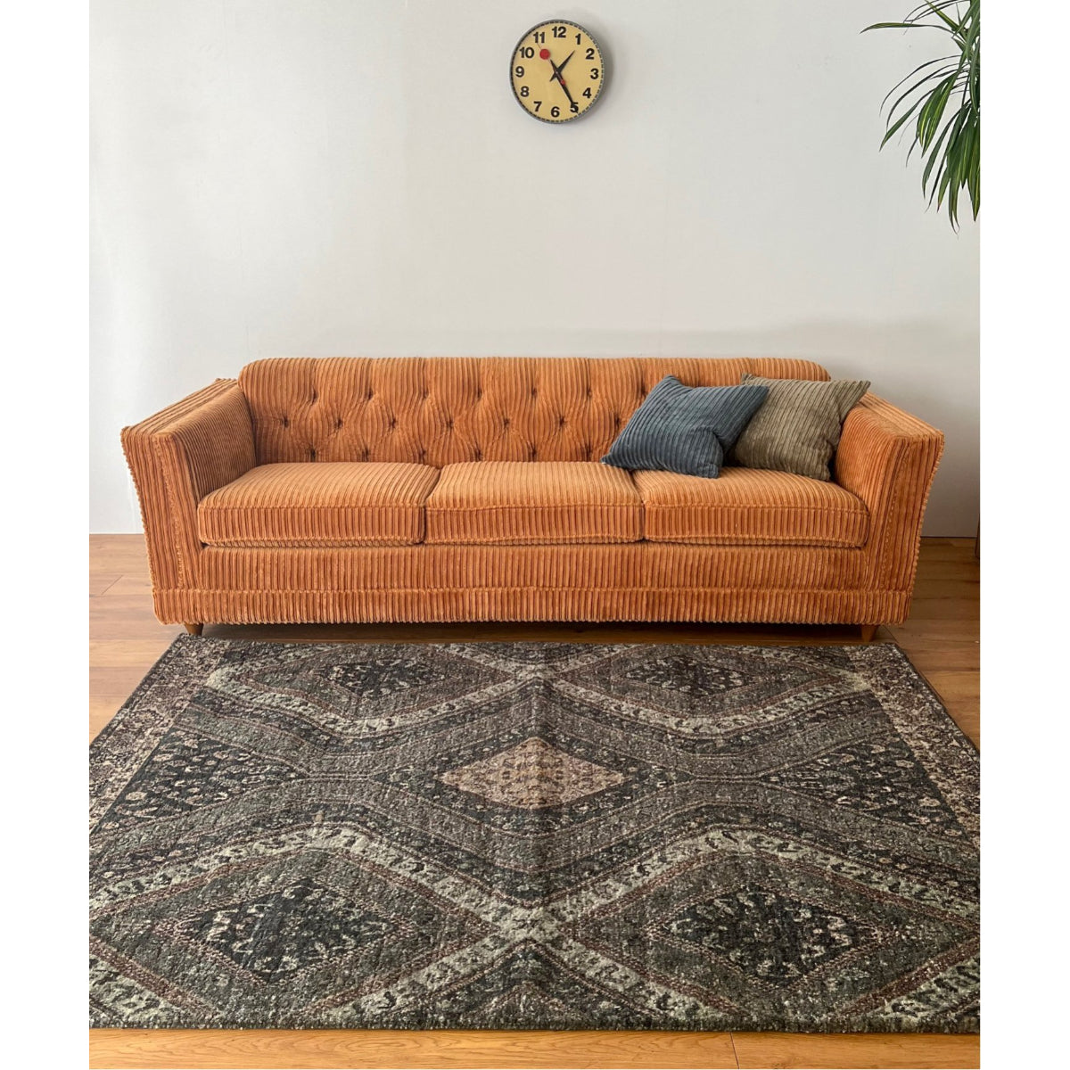 LAKEWOOD SOFA (BLUE GRAY / MUSTARD)