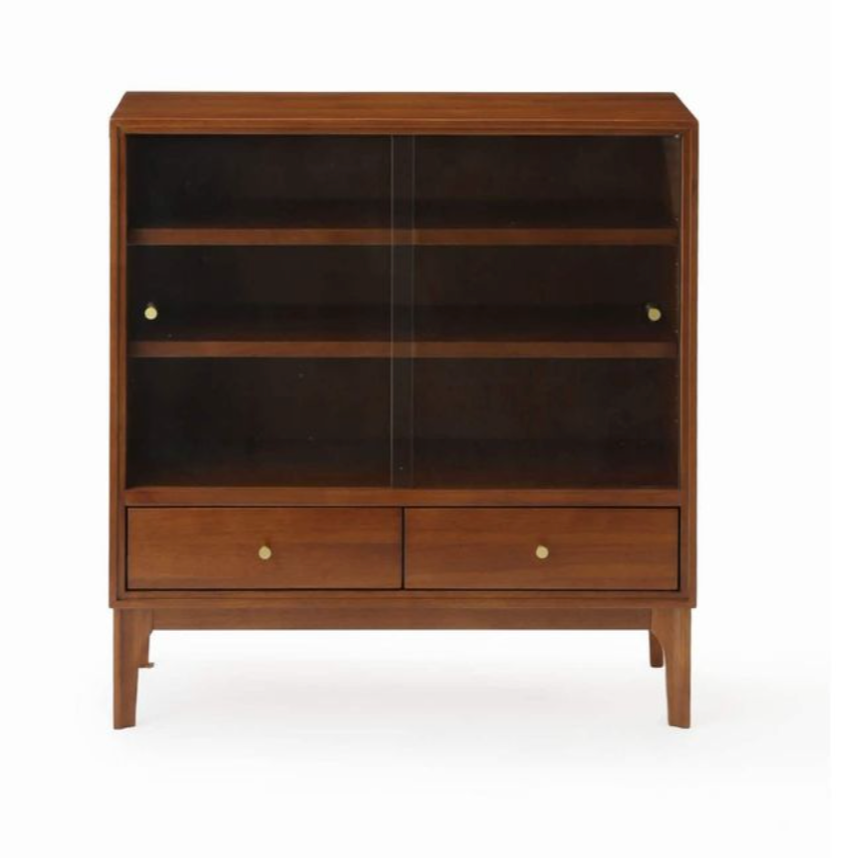 BROOKS SMALL STACKING GLASS SHELF
