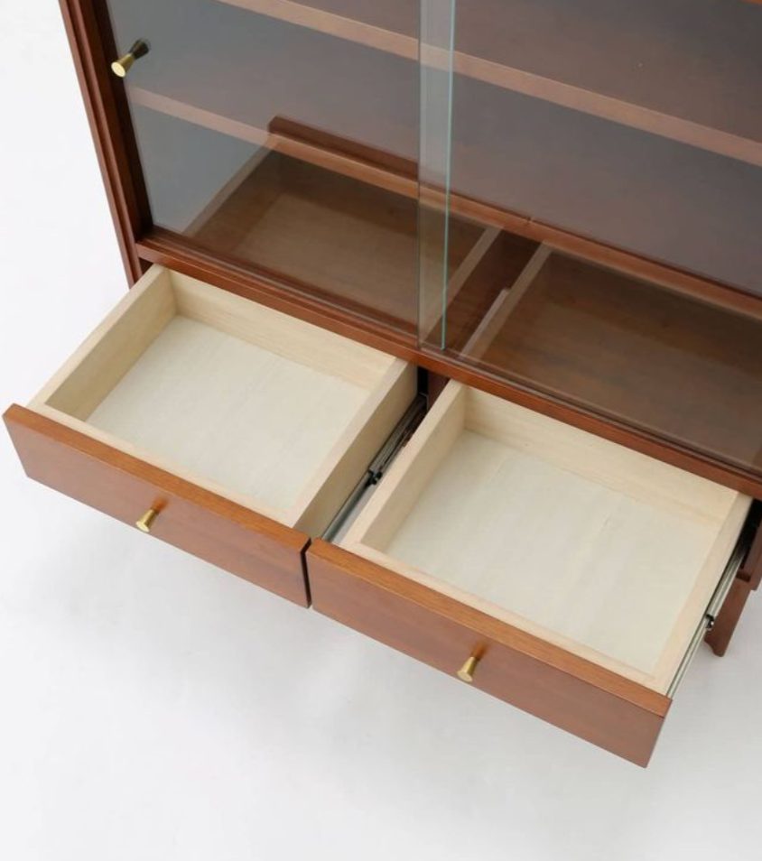 BROOKS SMALL STACKING GLASS SHELF