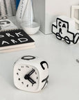 HOOK | INAP EDITION CERAMIC CUBE CLOCK 01