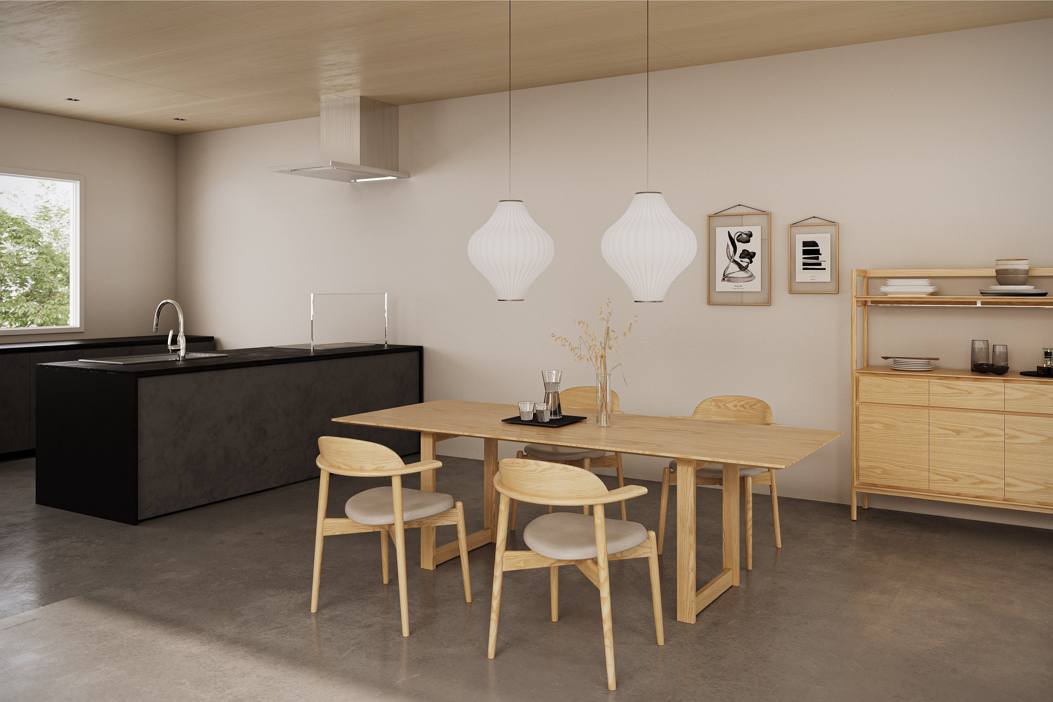 YU UC2-B DINING CHAIR