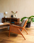 WICKER LOUNGE CHAIR