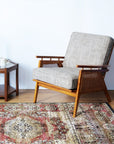 WICKER LOUNGE CHAIR