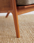 WICKER LOUNGE CHAIR