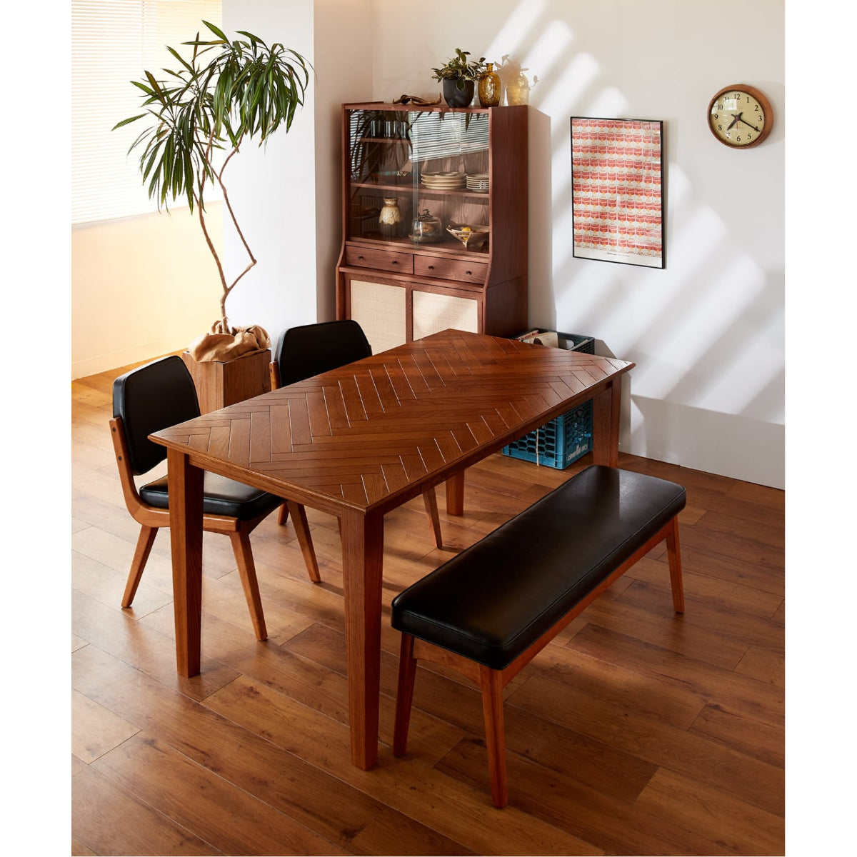 WARNER DINING TABLE ( HERRINGBONE / STANDARD )