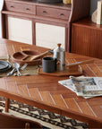 WARNER DINING TABLE ( HERRINGBONE / STANDARD )