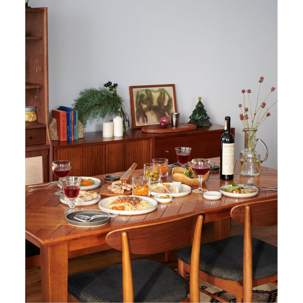 WARNER DINING TABLE ( HERRINGBONE / STANDARD )