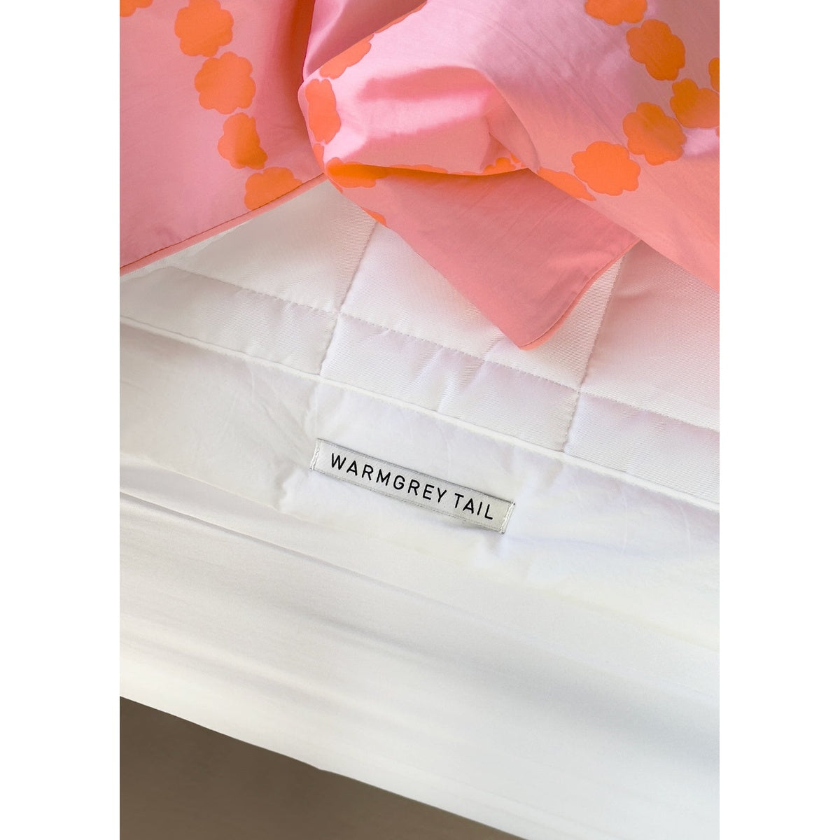 HOOK | BLOSSOM CHECK CORAL SUMMER COMFORTER