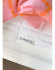 HOOK | BLOSSOM CHECK CORAL SUMMER COMFORTER