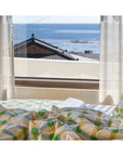HOOK | DOT CHECK GREEN ON BEIGE SUMMER COMFORTER