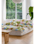 HOOK | DOT CHECK BLUE STRIPE MODAL SUMMER COMFORTER