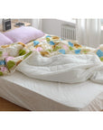 HOOK | DOT CHECK BLUE STRIPE MODAL SUMMER COMFORTER