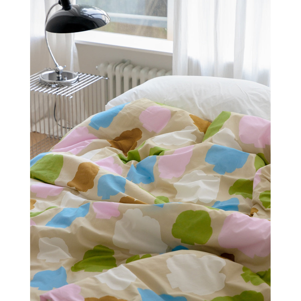 HOOK | DOT CHECK BLUE STRIPE MODAL SUMMER COMFORTER