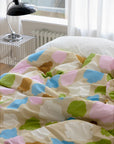 HOOK | DOT CHECK BLUE STRIPE MODAL SUMMER COMFORTER