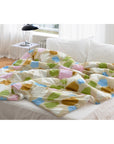 HOOK | DOT CHECK BLUE STRIPE MODAL SUMMER COMFORTER