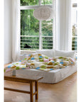 HOOK | DOT CHECK BLUE STRIPE MODAL SUMMER COMFORTER