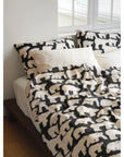 HOOK | POLAR BEARS  BLACK SUMMER COMFORTER