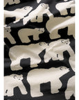 HOOK | POLAR BEARS  BLACK SUMMER COMFORTER