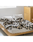 HOOK | POLAR BEARS  BLACK SUMMER COMFORTER