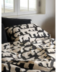 HOOK | POLAR BEAR PILLOW CASE - BLACK
