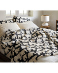 HOOK | POLAR BEAR PILLOW CASE - BLACK