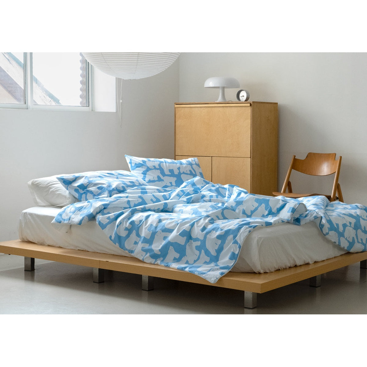 HOOK | POLAR BEARS  BLUE SUMMER COMFORTER