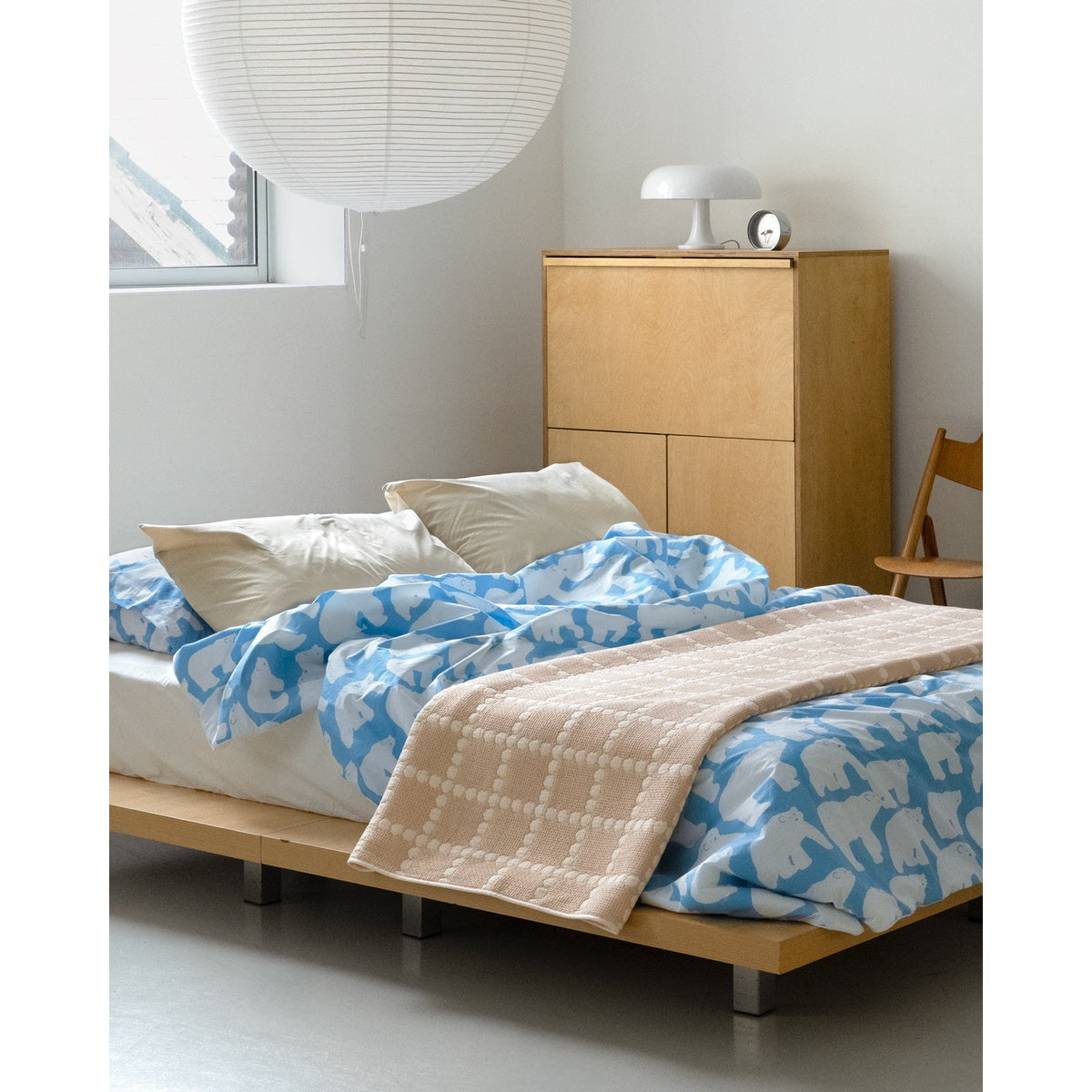 HOOK | POLAR  PILLOW CASE - BLUE