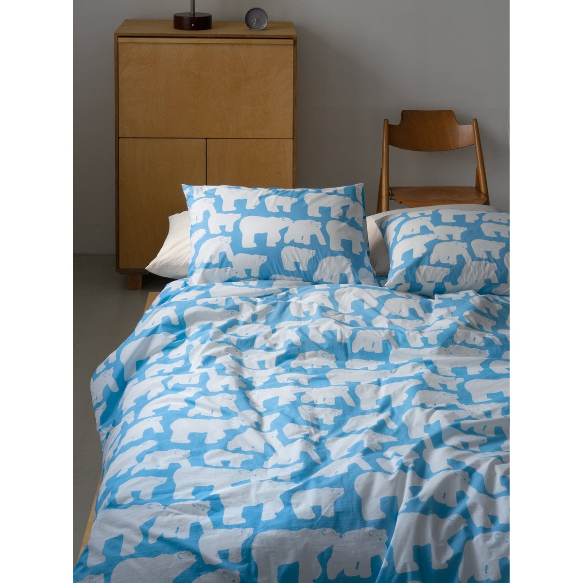 HOOK | POLAR  PILLOW CASE - BLUE
