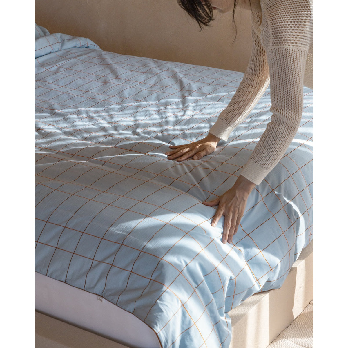 HOOK | TILE PALE BLUE SUMMER COMFORTER