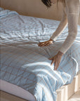 HOOK | TILE PALE BLUE SUMMER COMFORTER