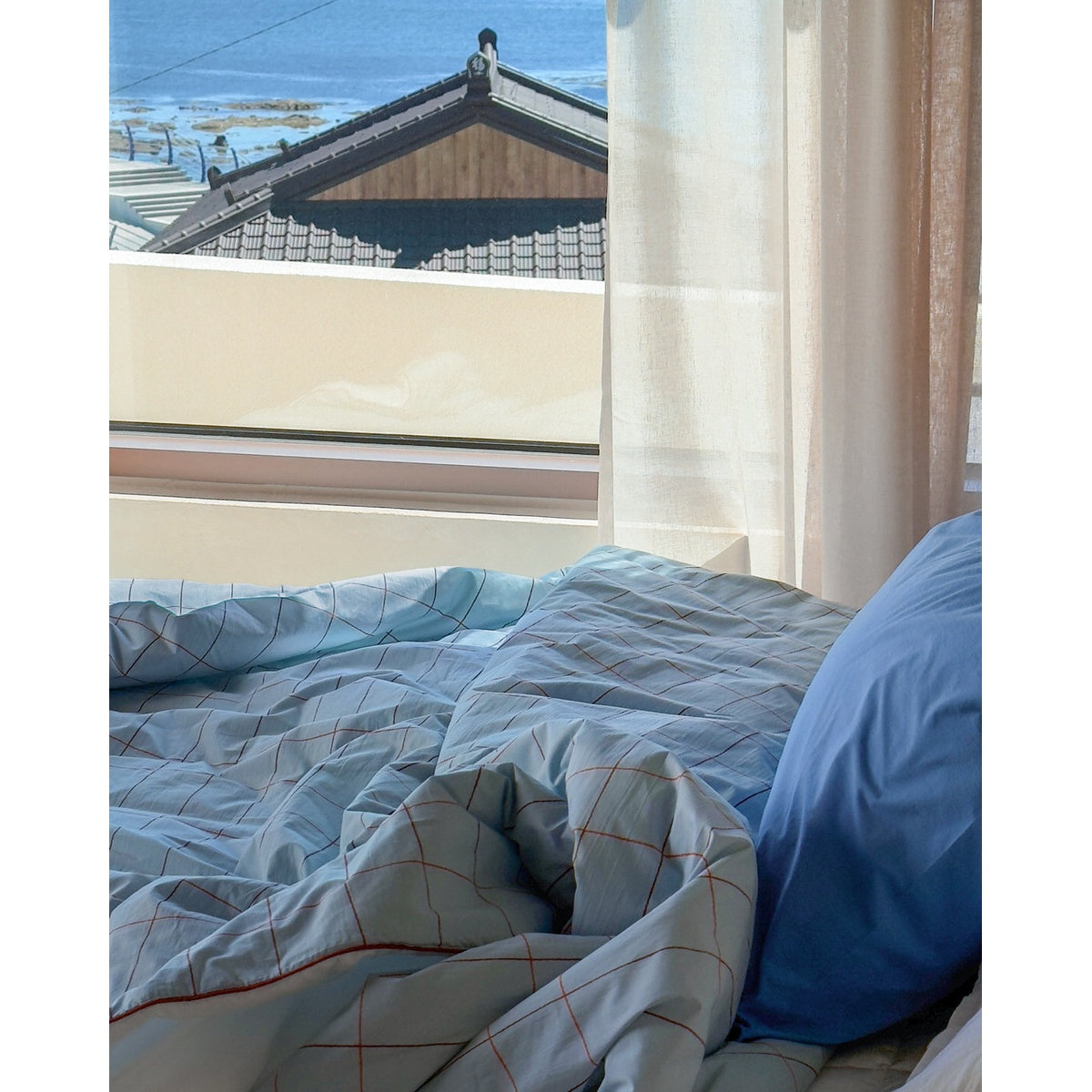 HOOK | TILE PALE BLUE SUMMER COMFORTER
