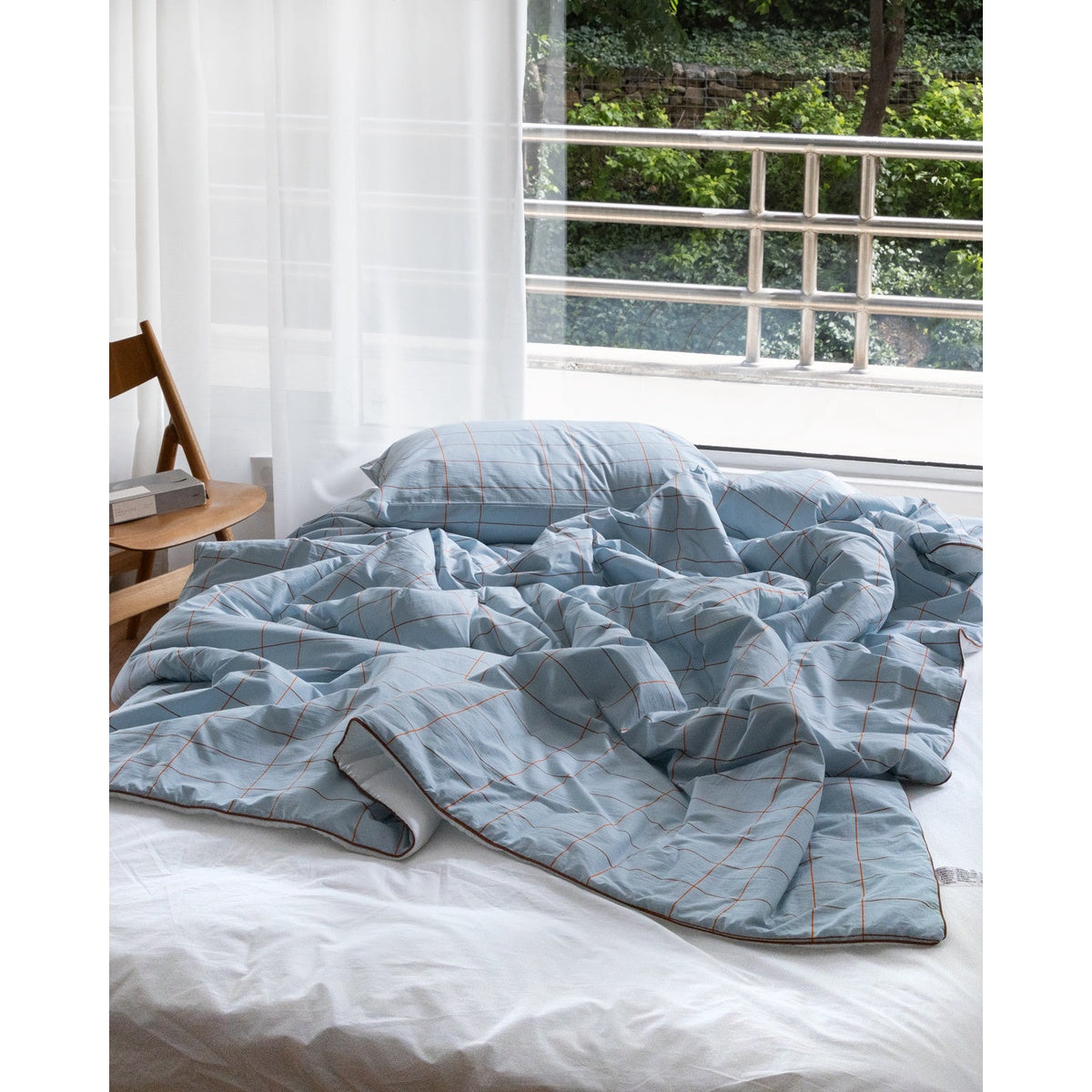 HOOK | TILE PALE BLUE SUMMER COMFORTER