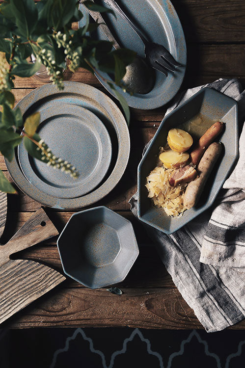 CHIPS | ANCIENT POTTERY GRAY | BOWL L