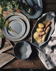 CHIPS | ANCIENT POTTERY GRAY | BOWL L