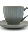 CHIPS | ANCIENT POTTERY GRAY | CUP & SAUCER