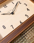 INTERZERO | COURT PENDULUM Clock Walnut