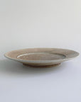 Mishim Pottery | Fractal rim plate S (sabi)