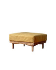 WHISKY OAK SOFA OTTOMAN