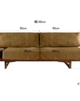 WHISKY OAK SOFA 3P