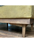WHISKY OAK SOFA OTTOMAN