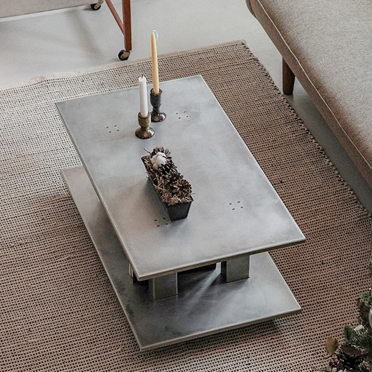 HOOK | ALUMINIUM SOFA TABLE