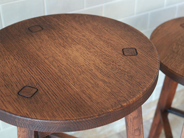 WHISKY OAK STOOL