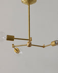 SOLID BRASS LAMP 3ARM